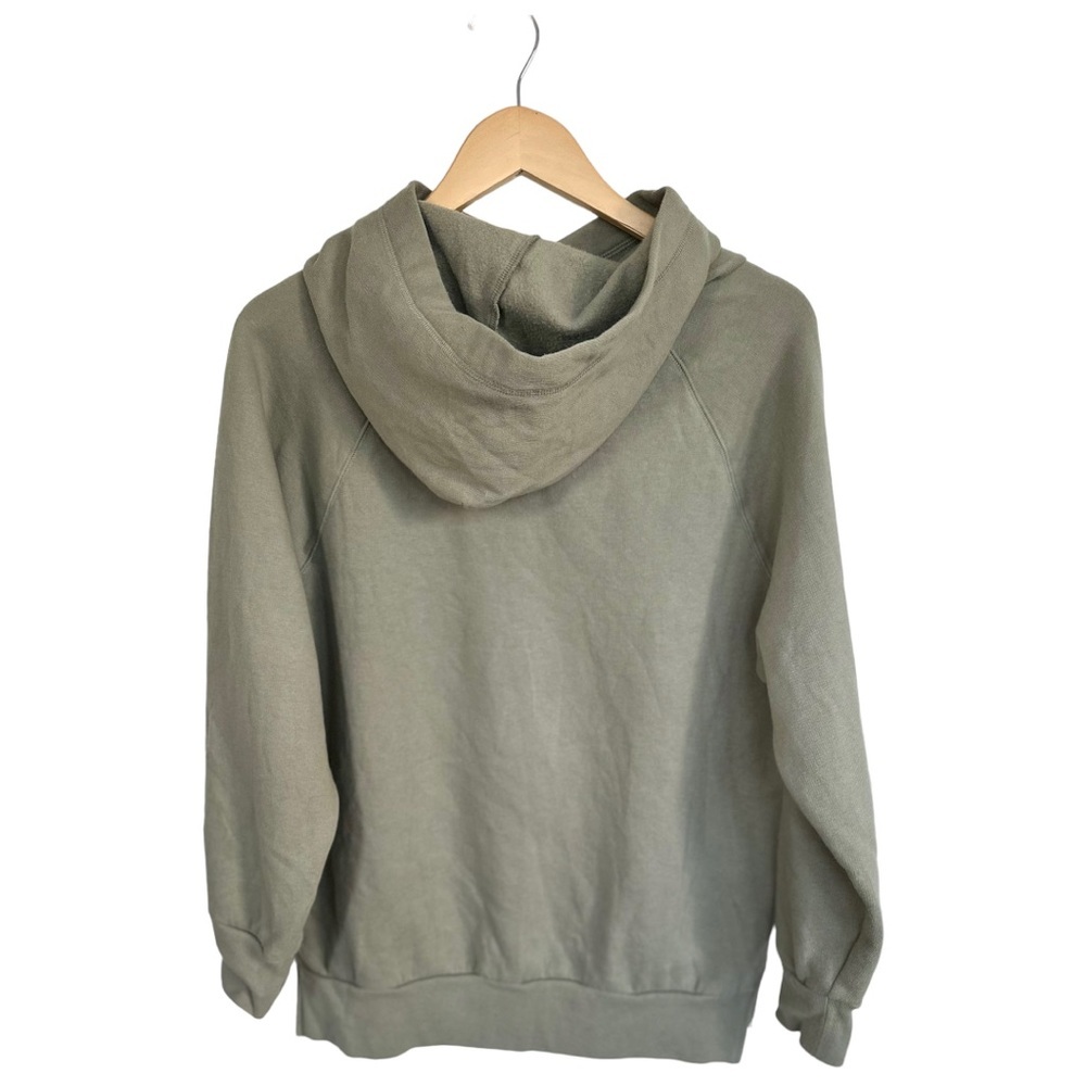 PINK Victoria's Secret Sequin Hoodie Light Green with Pink Sequins Size XS - Picture 9 of 15
